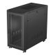 7. Lanberg FF01-6222-23B 22U Rack, freistehend, schwarz
