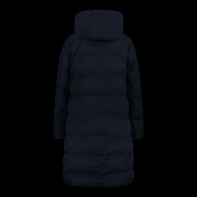 18. CMP Damen Wintermantel mit Kapuze, wasserdicht, isoliert, schwarz (34K0096/N950)