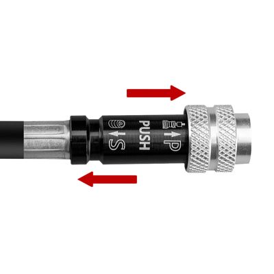4. Rockbros SMART-B 150 PSI Mini-Fahrradpumpe für Presta- und Schrader-Ventile – Schwarz