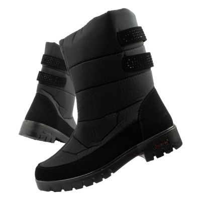 Progress Winterstiefel Schneestiefel Damen Stiefeletten isoliert modisch Reißverschluss