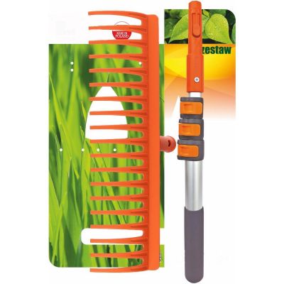 Garten-Set Universalrechen Profi Teleskopstange