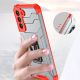 9. Crystal Ring Case robuste Kickstand TPU/PC Panzer Handyhülle Hard Case für Samsung Galaxy S22+ (S22 Plus) grün