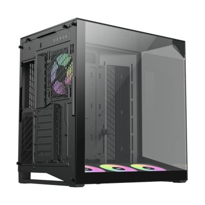 14. GameMax NEX C56 VC BK Midi-Tower-Computer-Sicherheits- und Halterungssystem Schwarz