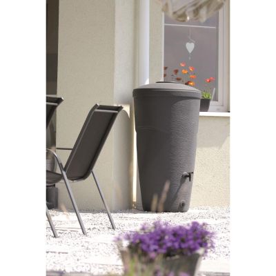 9. Regenwasserbehälter Wallycan 270L Ziegelstein