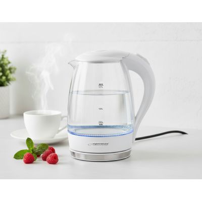 8. Esperanza Salto Angel EKK011W Wasserkocher (2200W 1,7l; weiß)
