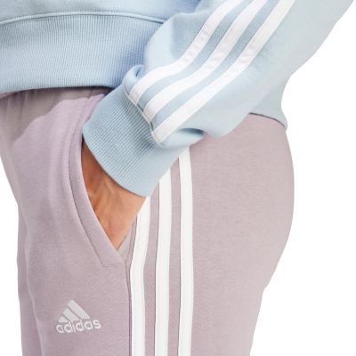 9. adidas Essentials 3-Streifen Fleece W Hose IR5403