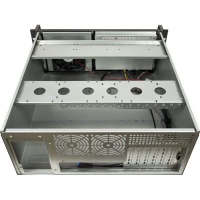 4. Inter-Tech 4U-4460 TFT-Rack Schwarz