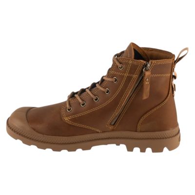 2. Palladium Pampa Zip Lth Legacy 79502-257-M Braun 41