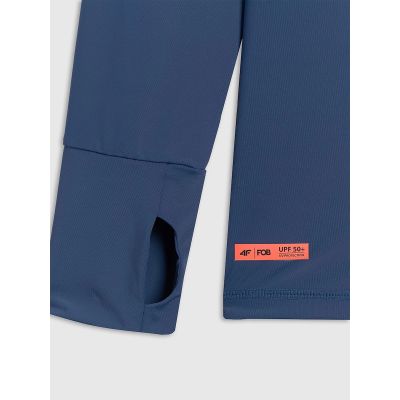 8. Langarmshirt für Schwimmen und Wassersport mit UPF50+ Filter, Herren 4F 4FRSS26TFWLM002-31S