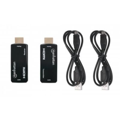 5. MANHATTAN Compactor 1080p HDMI über Ethernet Extender-Kit
