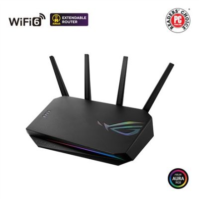 10. ASUS ROG STRIX GS-AX5400 WLAN-Router Gigabit Ethernet Dualband (2,4 GHz/5 GHz) Schwarz