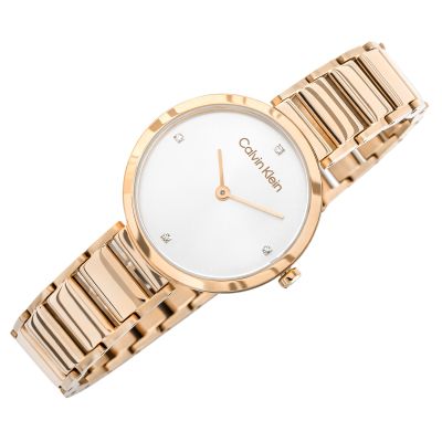 3. CALVIN KLEIN Minimalistische T-Bar Damenuhr 25200140 + Box