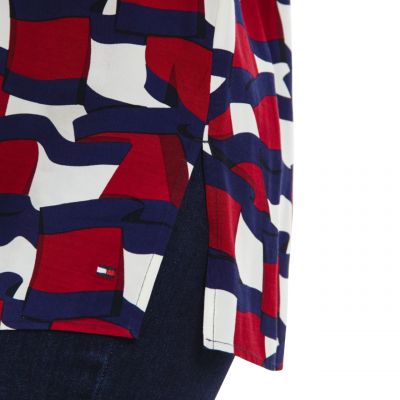 4. Tommy Hilfiger Viskose-W-Shirt WW0WW31447