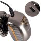 13. ELDOM G61 5W 7-Klingen-Rasierer, 60 Min. Laufzeit + Trimmer + Haartrockneraufsatz IPX6