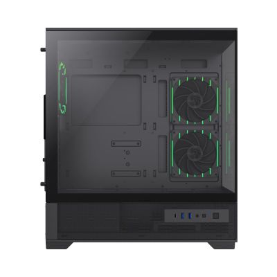 3. GameMax VISTA 2 AB Midi Tower Schwarz
