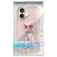 11. Nimmy Glasses Cool Cat iPhone 16 Hülle - Rosa