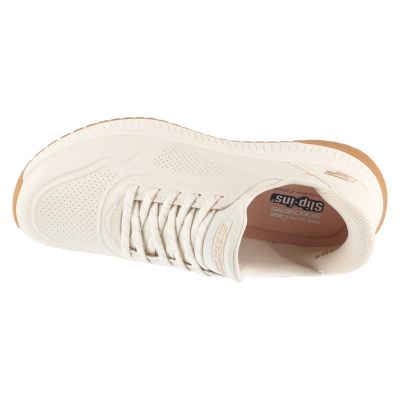 3. Skechers Slip-Ins: Bobs Squad 4 – Key Look 117740-WHT Weiß Größe 36