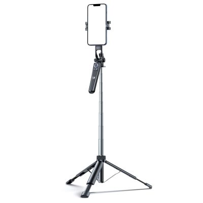3. Wozinsky WC1Y70S Selfie-Stick, Teleskopstativ 1,7 m mit Handyhalterung – schwarz