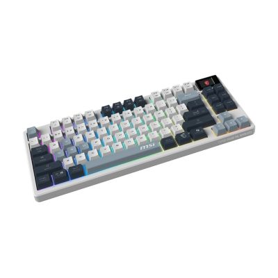 2. MSI FORGE GK600 TKL Wireless SKY Gaming-Tastatur