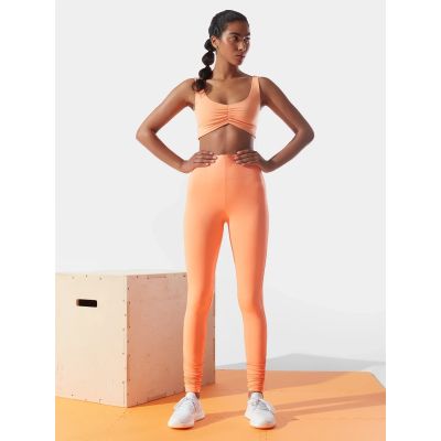 3. Damen-Trainingsleggings aus recycelten Materialien x Anna Lewandowska 4F