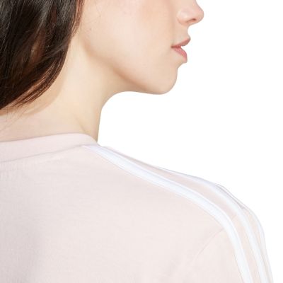 10. adidas Essentials 3-Streifen Single Jersey Crop Top W IY4227