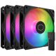 2. Cooler Master SickleFlow Edge 120 ARGB 3er-Pack Lüfter-Kit Computergehäuselüfter 12 cm Schwarz 1 Stück.