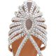 4. Gioseppo HINGHAM Silberne Damenschuhe (75440-P-Silber)