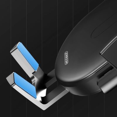 6. Joyroom Autotelefonhalter mit ausziehbarem Teleskoparm für Armaturenbrett und Fenster, schwarz (JR-OK3)