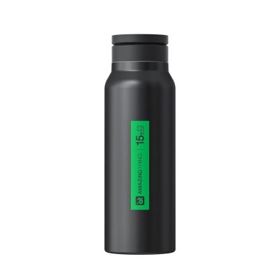 2. AmazingThing Magnetische Wasserflasche mit MagSafe-kompatibler Halterung für Sport und Training – Schwarz