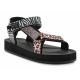 D. Franklin Forest High Strips Animal Print W Sandalen DFSH404002-ABLA