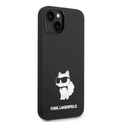 4. Karl Lagerfeld KLHMP14MSNCHBCK iPhone 14 Plus 6.7" Hardcase schwarz/schwarz Silikon Choupette MagSafe