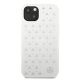3. Mercedes Silver Stars Pattern Case für iPhone 13 - Weiß