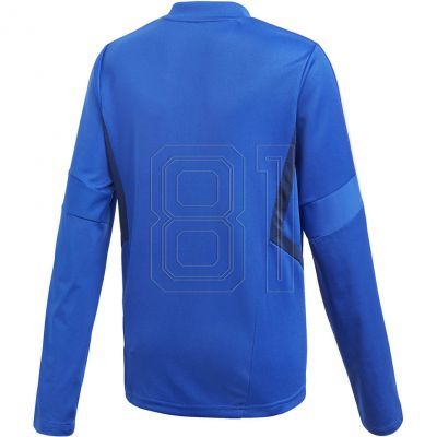 2. adidas Tiro 19 Training Top blaues JR Fußball-Sweatshirt DT5279