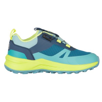 2. Trollkids Trollfjord Hiker Low XT Wasserdichte Schuhe Harbor Blue/Spring Leaf/Aquamarine Mist