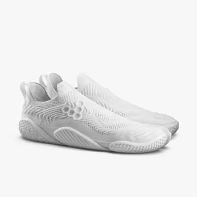 4. Vivobarefoot MOTUS FLEX TABI Herren Barfußschuhe Hellweiß (309647-02)