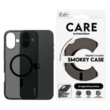 CARE by PanzerGlass Flaggschiff-Hülle iPhone 16 Plus 6,7" rauch/rauchig MagSafe 1351