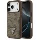 Guess 4G nauble Card Triange Hülle für iPhone 18 Pro / 17 Pro – braun
