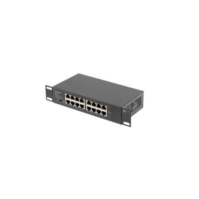 4. LANBERG SWITCH RSGE-16 RACK 10"/19" (16-PORT, 1GB)