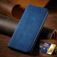 10. Magnet Fancy Case für Samsung Galaxy S23 Ultra Cover mit Flip Wallet Stand Blau