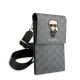 3. Karl Lagerfeld Ikonik Karl Monogram Patch Tasche – Silber