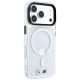 4. BMW M IML MagSafe Hülle mit glänzendem Metalllogo und Zierleisten für iPhone 18 Pro Max / 17 Pro Max – Transparent