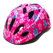 Meteor Junior Fahrradhelm in rosa