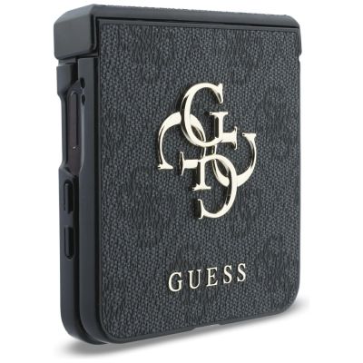 7. Guess Big 4G Logo Hülle für Samsung Galaxy Z Flip 8 - Schwarz