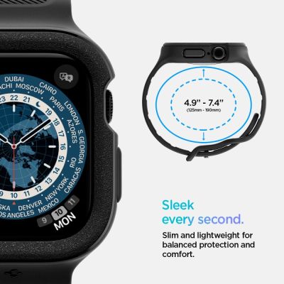 14. Spigen Vault Pro Armband für Apple Watch 42 mm – Mattschwarz