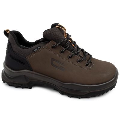 Grisport Herren-Trekkingschuhe 480T Verde Scuro aus Leder mit Gritex für Outdoor-Aktivitäten