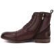 7. Hohe, ungefütterte braune Herren-Ankle-Boots Vanhorn WN32309