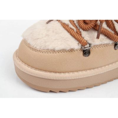 16. D.Franklin Damen Winterstiefel [DFSH370011-BEIG]