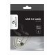 2. GEMBIRD CCP-USB3-AMCM-1M-W Kabel (USB Typ CM - USB 3.0 M; 1 m; weiß)