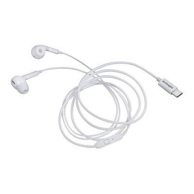 Activejet kabelgebundene Kopfhörer mit USB-C-Anschluss, weiß