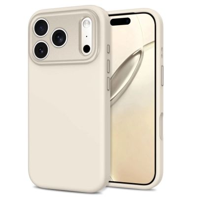 2. Tech-Protect Uniq MagSafe CC Hülle für iPhone 18 Pro Max / 17 Pro Max – Beige